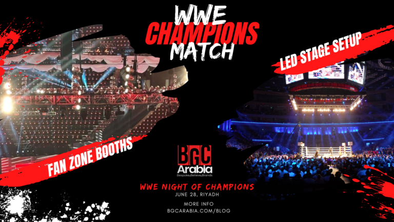 Blog image for Beyond the bell: IMMERSIVE brand experience at the WWE with BGC ARABIA