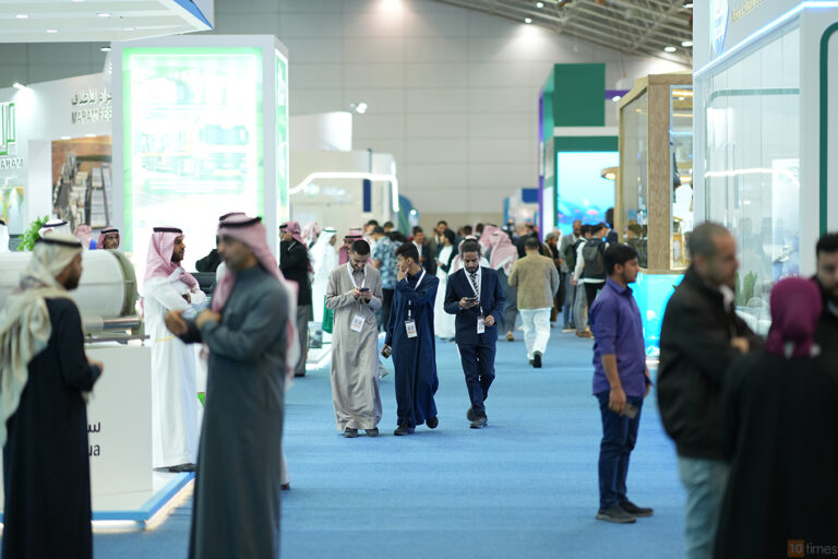 Trade show in saudi